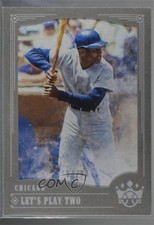 2018 Panini Diamond Kings Name Variation Gray Frame 64/99 Ernie Banks HOF 0f8