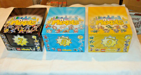LEGO MIXELS SERIES  1 2 3 4 5 6 7 8 9 ALL 81 COMPLETE NEW WITH 3 DISPLAY BOXES