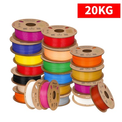20 Pack Creality 3D Printer Filament Hyper PLA 1.75mm High Speed for 3D Printer