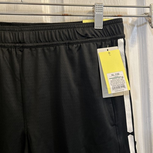 NWT All in Motion Boys Athletic Shorts XL (16) Black Kids Drawstring Pocket - Picture 4 of 23