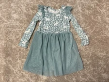 Play Little Sleepies Unicorn Twirl Skirted Bodysuit Dress 12-18 Months