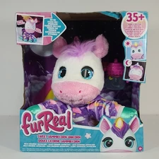 FurReal Sweet Jammiecorn Unicorn Interactive Plush Toy w/ Sounds & Reactions
