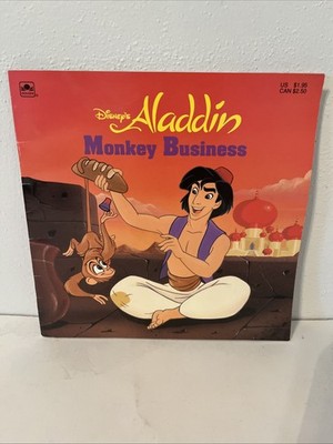 Disney Aladdin Monkey Business Book