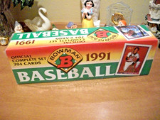 1991 Bowman Baseball Complete FACTORY SEALED Set 704 Cards