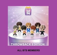 McDonald's x BTS 2025 Tiny Tan Throwback Edition Whole Members box with Card NEW