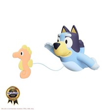 Tomy Swimming Bluey Bath Toy with Seahorse- Water Toy for Tub or Pool