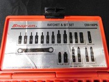 Snap On Offset Driver Set 20pc Ratchet Bit Set Cra180pb Eb66 Snap On Offset Driver Set 20pc Ratchet Bit Set Cra180pb Eb66