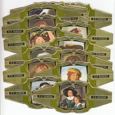 20 cigar bands Pp Rubens Paintings Of Rubens green iss in 1964 BIG