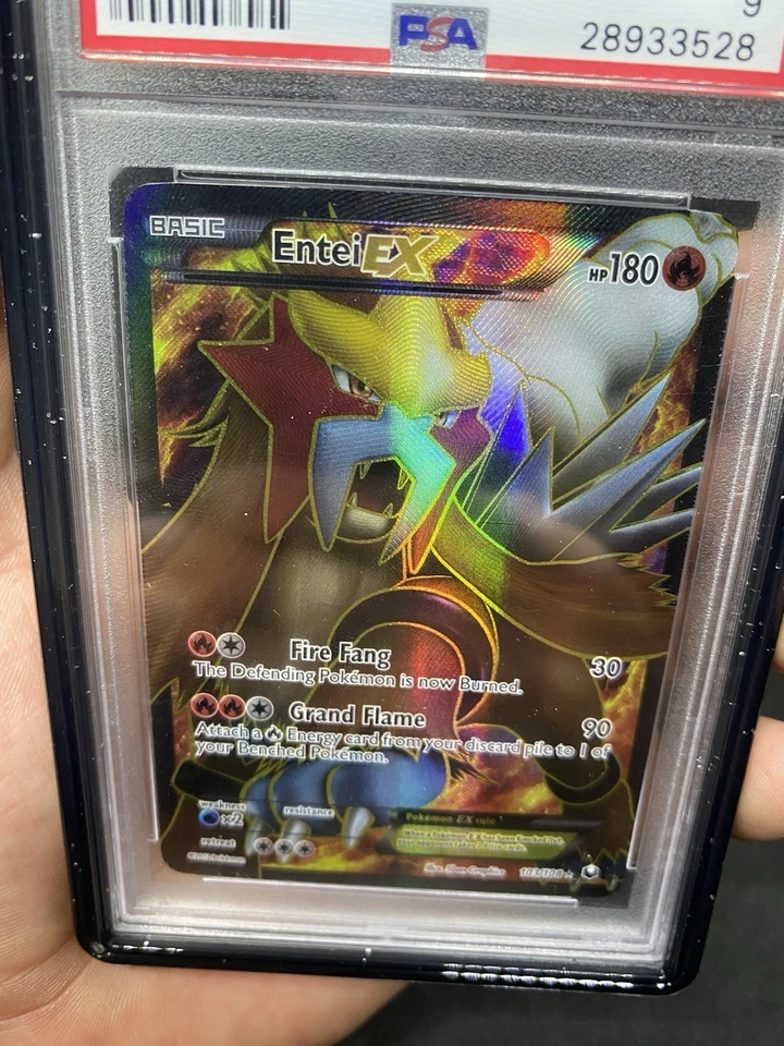 POKEMON DARK EXPLORERS ENTEI EX #103 FULL ART HOLO FOIL PSA 9 MINT POP 90!!! - Image 3 of 4