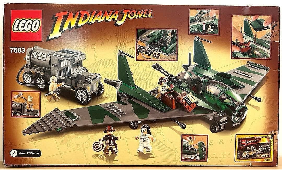LEGO Indiana Jones: Fight on the Flying Wing (7683) for sale