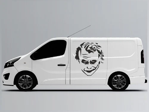 Batman Joker Wall Stickers Smile Car Decal Sticker For Car Van Caravan Laptop - Picture 10 of 20