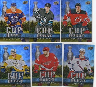 2025-26 Upper Deck - Cup Quest - Pick your singles lot $1 each flat shipping