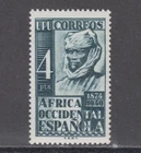 WEST AFRICA OCCIDENTAL 1949 ESPAÑA SPAIN NUEVO MINT MNH EDIFIL 1 SCOTT 1