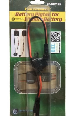 Yak Power Battery Terminal Connector with SAE to NOCQUA Connector 12''