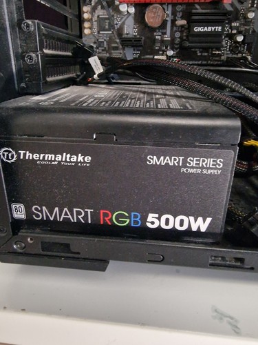 Thermaltake 500W Smart-Netzteil - RGB/Schwarz (PS-SPR-0500NHSAWE-1)