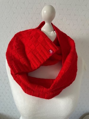Esch by Esprit Damen Schal|Loop + Mütze rot NEU