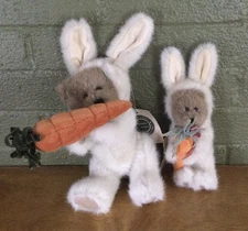 Boyds Bears Lot Of Two Kinsey Snoopstein And Agathe Snoopstein Rabbits