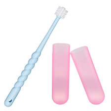 Vturboway 360-Degree Pet Toothbrush for Puppy, Small Dog and Cat, Colors May Var