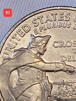 その他 Delaware Crossing [CD] 2021 P George Washington Crossing The Delaware Quarter Die