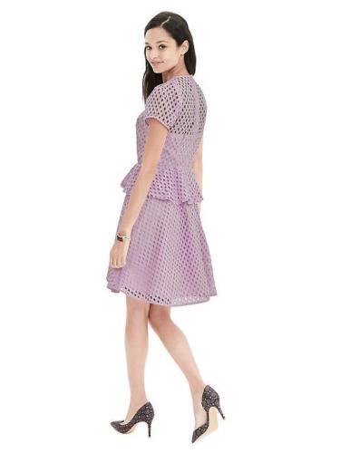 banana republic geo lace peplum dress NWT Banana Republic Geo Lace Peplum Dress, WHITE SIZE 8 -172454