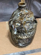 RARE - Vintage Marie Rogers Tall Face Jug -