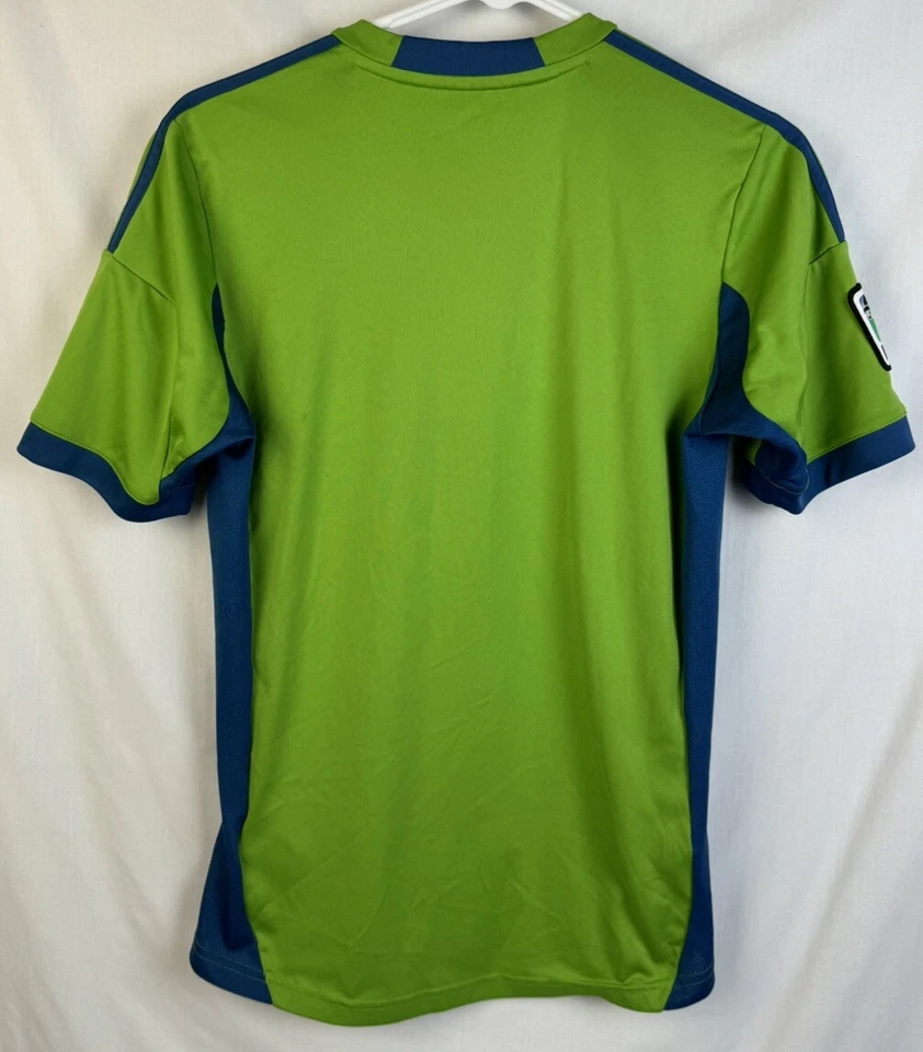 Adidas MLS Soccer Jersey Seattle Sounders X-Box Football Shirt Youth Large - Image 3 of 4
