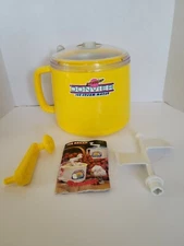 Premier Donvier 4488817  1.5-Quart Yellow Hand Crank Ice Cream Maker w/Manual 