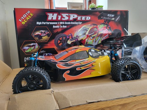 HSP Hi-Speed 1/10 Scale RC Nitro Off-Road Buggy - 2 Speed Auto Transmission RTR - Picture 4 of 12