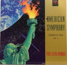 Paul Lloyd Warner ‎: An American Symphony (Symphonic Suite No.1) (CD 1993) *VG*