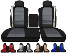 Fits 2001-2003 Ford F150 truck 40-60 Front Seat Covers W/INT Seat Belts Velvet