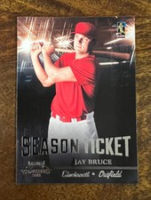 2011 Playoff Contenders Season Tickets Jay Bruce #20