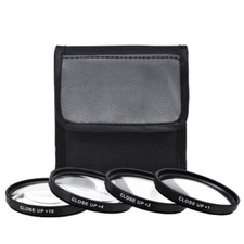 67mm Close-Up Filter Set 1 2 4 10 Magnification Macro HD 4 Piece Set