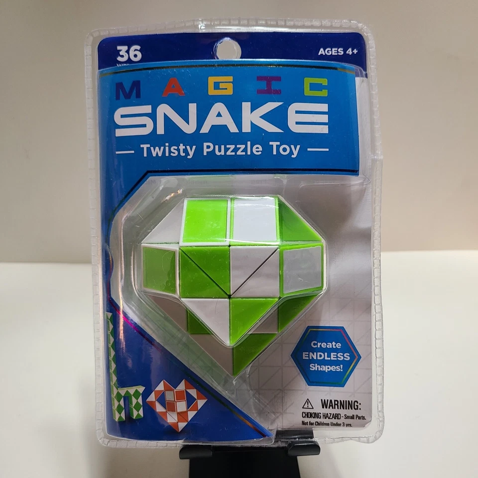 Magic Snake Twisty Puzzle Toy in 4 Colors from Best Brands. - Image 4 of 4