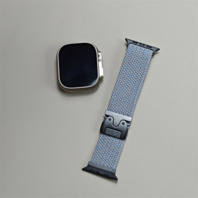 For Apple Watch 11 10 9 8 7 6 SE Braided Nylon Sport Band 44/45/46/49mm Ultra 3
