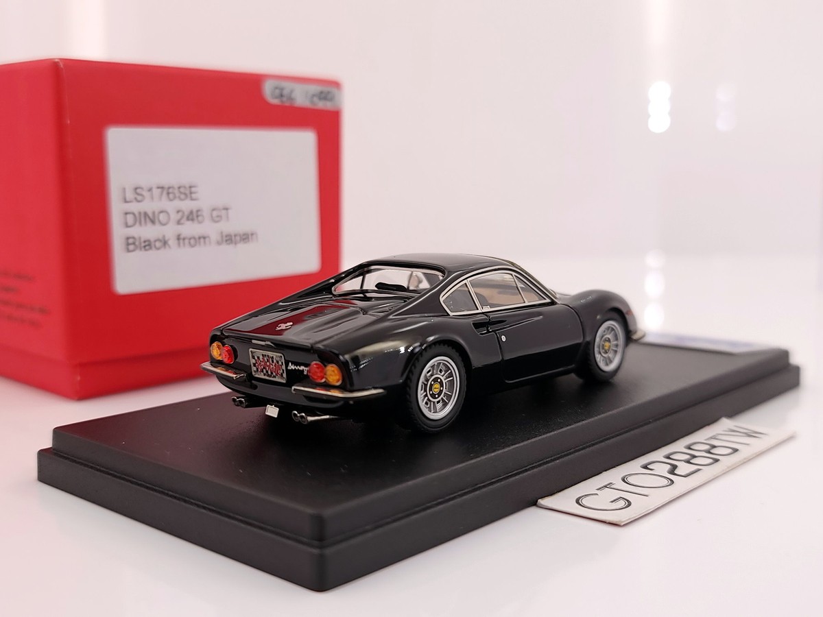 Looksmart 1:43 Ferrari Dino 246 GT Black Japan Looksmart 1:43 Ferrari Dino 246 GT Black Japan