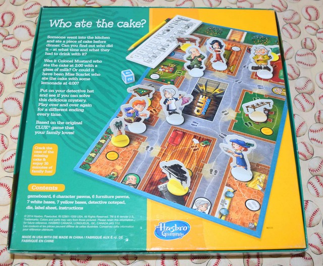 Clue Junior Board Game Replacement Parts & Pieces 2014 Hasbro Jr eBay
