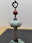 Carved Mutton Fat Jade Lantern Pendant — photo 5