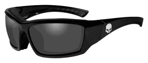 HARLEY-DAVIDSON MEN'S TAT TESCHIO GUARNIZIONE Occhiali da Sole, Lente  Grigio/Nero telaio hatat 01 | eBay