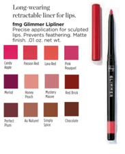 Avon / fmg  Glimmer Lipliner Choose Your Color BRAND NEW