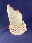 Vintage, Enesco, Faith Wick, Pom Pom, 1984, Clown, Figurine, Red & White, Art — photo 4