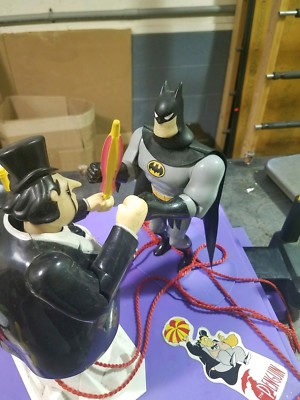 RARE 1992 BATMAN/PENGUIN ROCKEM SOCKEM ROBOTS TOY GAME Power Punch