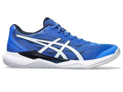 Herren Asics GEL-TACTIC 12 Squash Badmintonschuhe Hallenschuhe 1071A090 400