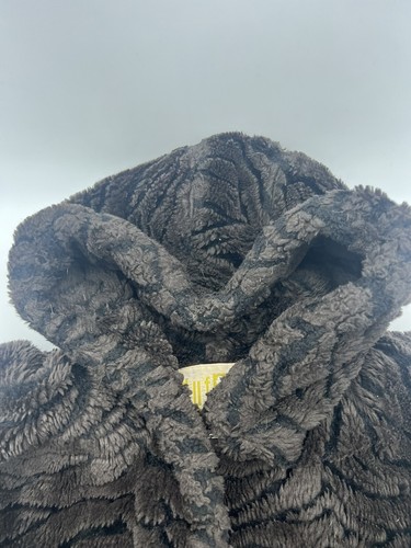 Vintage Brown Faux Fur Jacket By Duffel Outdoors Size Medium See Pics Read EUC - Picture 3 of 12
