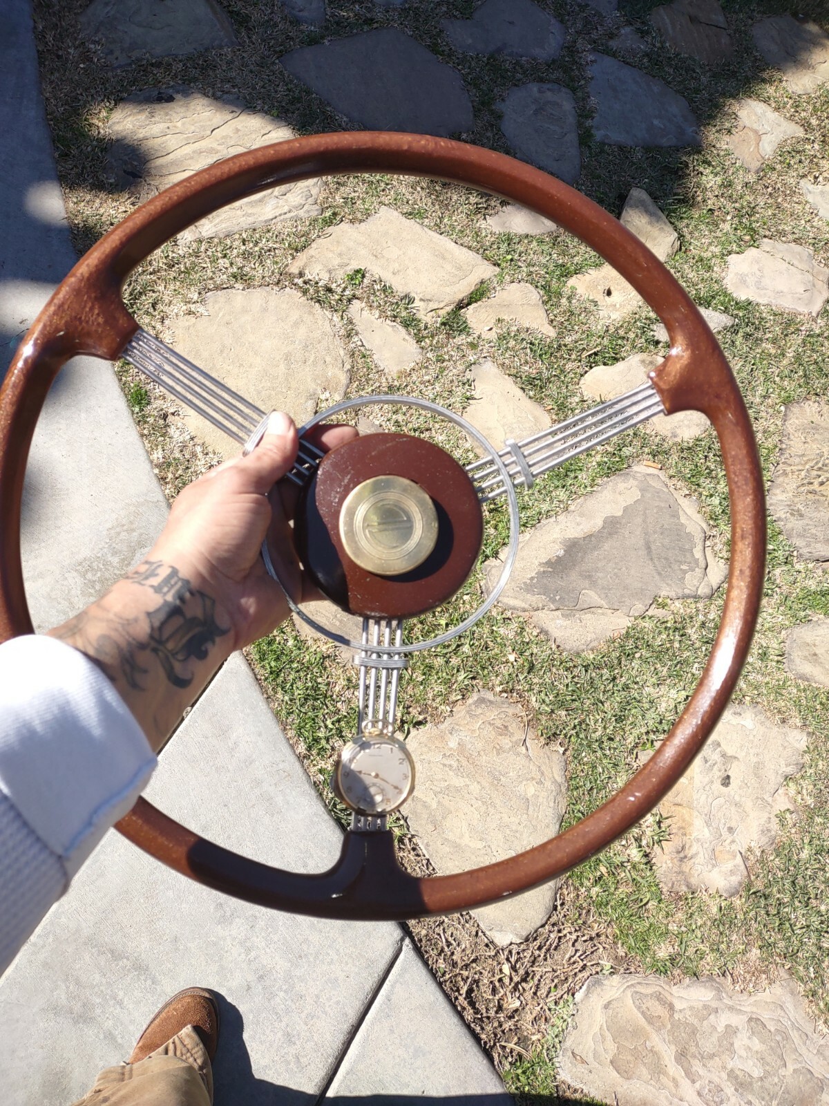 1938 Chevy Banjo Steering Wheel eBay