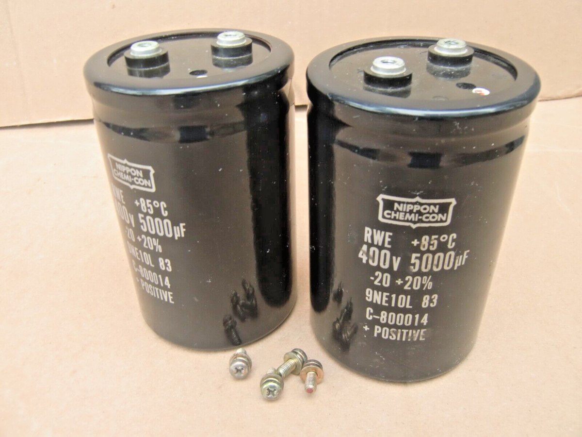 10 Pezzi Nippon Chemi-Con ELXS401VSN331MR30S &ndash; Condensatori Elettrolitici 330uF 400V