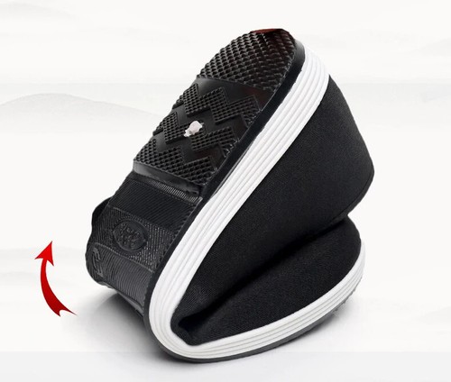 Men Traditional Chinese Kung Fu Cotton Cloth Shoes Tai-chi Martial Art Training - Picture 11 of 22
