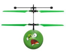 Rovio Licensed Angry Birds Piggies IR Flying UFO Helicopter Ball