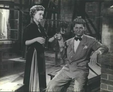 1979 Press Photo Gloria De Howen and Eddie Bracker in "Two Tickets to Broadway"