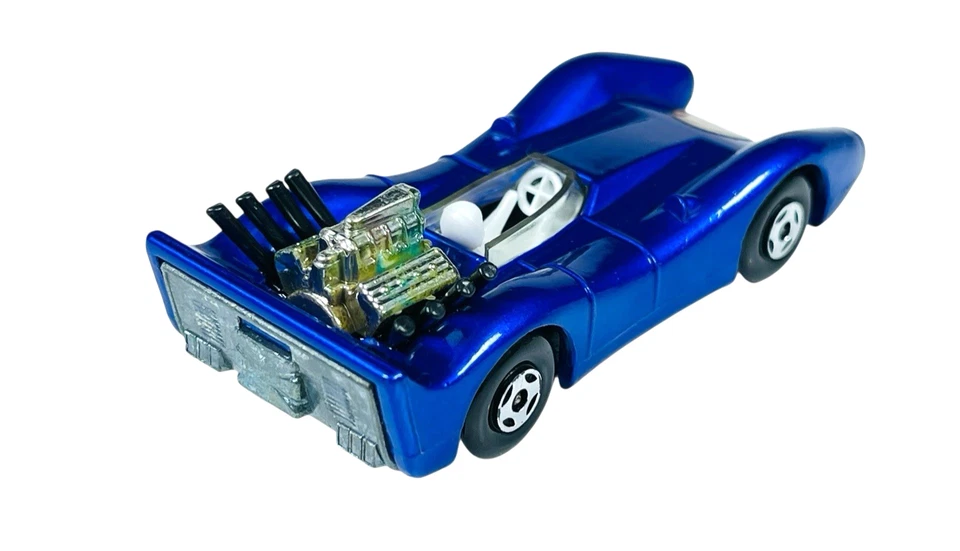 Calcomanía Matchbox Lesney Superfast MB61 Scorpion tiburón azul con caja Foto 4 de 4