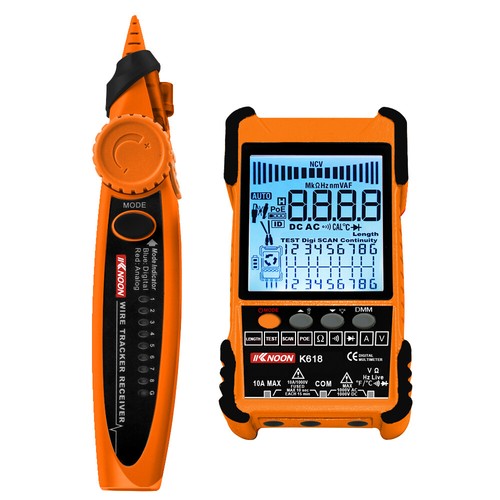 Handheld Kabelsucher Leitungssucher mit 3-Pairing- Netzwerkkabel Tester POE-Test - Afbeelding 5 van 11